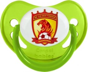 Guangzhou Evergrande Taobao Football Club China Sucette Physiologique Vert phosphorescente