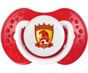 Guangzhou Evergrande Taobao Football Club China Sucette LOVI Dynamic Blanc-rouge classique