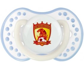 Guangzhou Evergrande Taobao Football Club China Sucette LOVI Dynamic Blanc-cyan classique