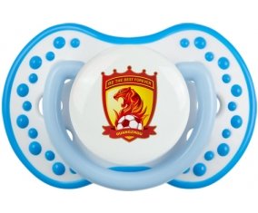 Guangzhou Evergrande Taobao Football Club China Sucette LOVI Dynamic Blanc-bleu phosphorescente
