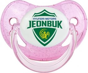 Jeonbuk Hyundai Motors Football Club South Korea Sucette Physiologique Rose à paillette
