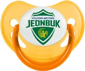 Jeonbuk Hyundai Motors Football Club South Korea Sucette Physiologique Jaune phosphorescente