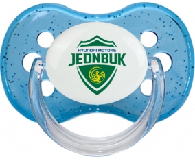 Jeonbuk Hyundai Motors Football Club South Korea Tétine Cerise Bleu à paillette