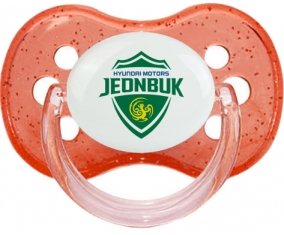 Jeonbuk Hyundai Motors Football Club South Korea Tétine Cerise Rouge à paillette