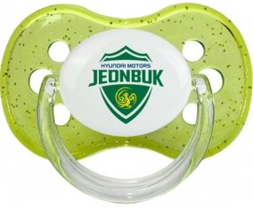 Jeonbuk Hyundai Motors Football Club South Korea Tétine Cerise Vert à paillette