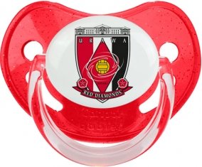 Urawa Red Diamonds Japan Sucette Physiologique Rouge à paillette