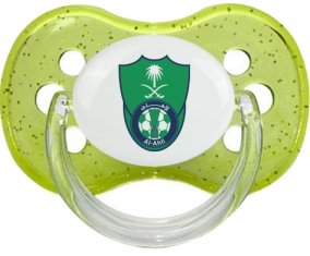 Al Ahli Jeddah Saudi Arabia Sucette Cerise Vert à paillette