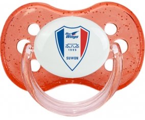 Suwon Samsung Bluewings Football Club South Korea Sucette Cerise Rouge à paillette