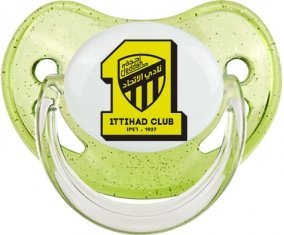 Ittihad FC Saudi Arabia Sucette Physiologique Vert à paillette
