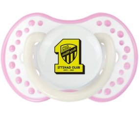 Ittihad FC Saudi Arabia Sucette LOVI Dynamic Blanc-rose phosphorescente