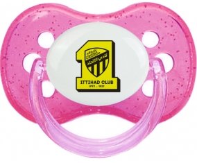 Ittihad FC Saudi Arabia Tétine Cerise Rose à paillette