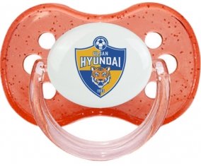 Ulsan Hyundai Football Club South Korea Sucete Cerise Rouge à paillette