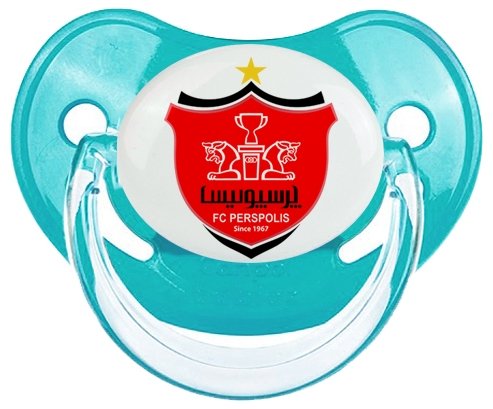 Persépolis Téhéran Football Club Iran Sucette Physiologique Bleue classique