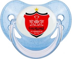 Persépolis Téhéran Football Club Iran Sucette Physiologique Bleue à paillette