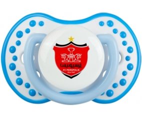 Persépolis Téhéran Football Club Iran Sucette LOVI Dynamic Blanc-bleu phosphorescente