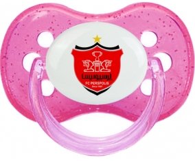 Persépolis Téhéran Football Club Iran Tétine Cerise Rose à paillette