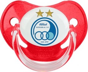 Esteghlal Téhéran Football Club Iran Tétine Physiologique Rouge à paillette
