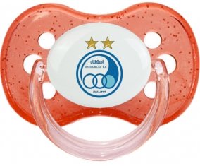 Esteghlal Téhéran Football Club Iran Sucete Cerise Rouge à paillette