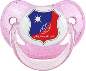 Kuwait Sporting Club Sucette Physiologique Rose à paillette
