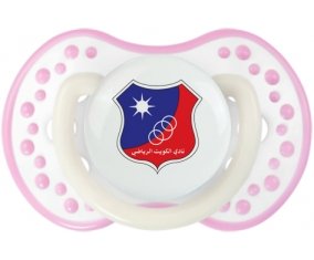 Kuwait Sporting Club Sucette LOVI Dynamic Blanc-rose phosphorescente