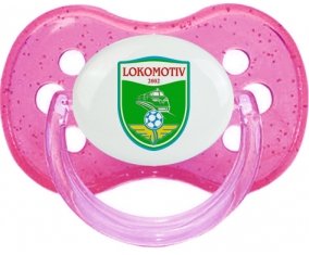 Lokomotiv Tachkent uzbekistan Sucette Cerise Rose à paillette