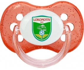 Lokomotiv Tachkent uzbekistan Sucette Cerise Rouge à paillette