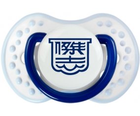 Kitchee SC China Sucette LOVI Dynamic Marine-blanc-bleu classique