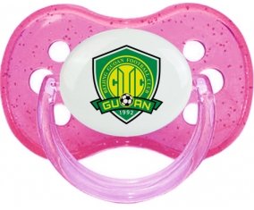 Beijing Sinobo Guoan Football Club China Sucette Cerise Rose à paillette