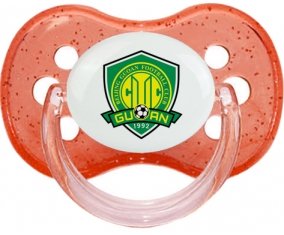 Beijing Sinobo Guoan Football Club China Sucette Cerise Rouge à paillette