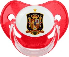 Spain national football team Sucette Physiologique Rouge à paillette