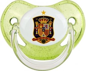 Spain national football team Sucette Physiologique Vert à paillette
