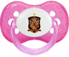 Spain national football team Tétine Cerise Rose à paillette