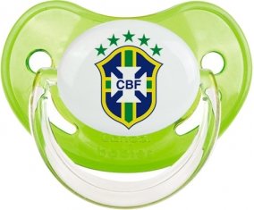 Brazil national football team Tétine Physiologique Vert classique