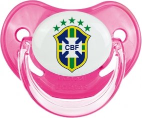 Brazil national football team Tétine Physiologique Rose classique