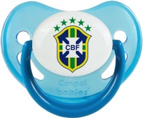 Brazil national football team Tétine Physiologique Bleue phosphorescente