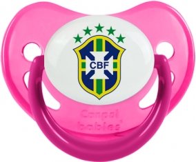 Brazil national football team Tétine Physiologique Rose phosphorescente
