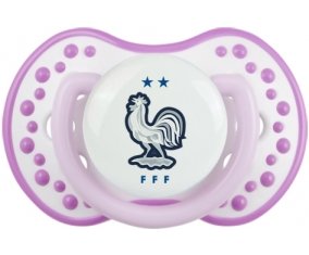 France national football team Tétine LOVI Dynamic Blanc-mauve classique
