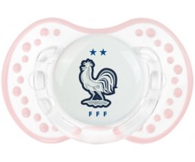 France national football team Tétine LOVI Dynamic Retro-blanc-rose-tendre classique