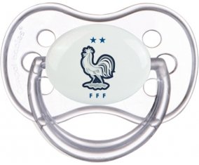 France national football team Sucette Anatomique Transparente classique