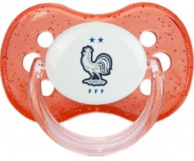 France national football team Sucette Cerise Rouge à paillette
