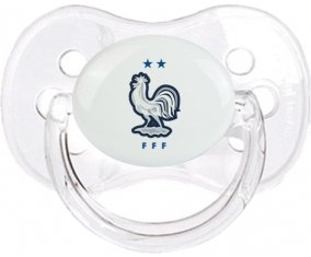 France national football team Sucette Cerise Transparent classique