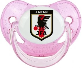 Japan national football team Sucette Physiologique Rose à paillette