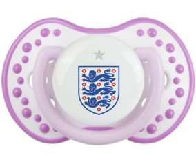 England national football team Tétine LOVI Dynamic Blanc-mauve classique