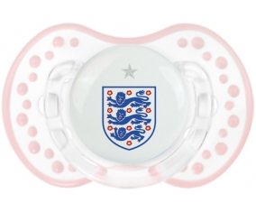 England national football team Tétine LOVI Dynamic Retro-blanc-rose-tendre classique