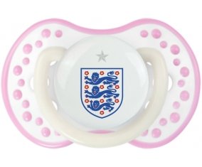 England national football team Tétine LOVI Dynamic Blanc-rose phosphorescente