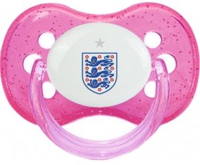 England national football team Sucette Cerise Rose à paillette