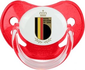 Belgium national football team Tétine Physiologique Rouge à paillette