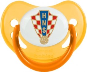 Croatia national football team Sucette Physiologique Jaune phosphorescente