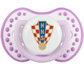 Croatia national football team Sucette LOVI Dynamic Blanc-mauve classique