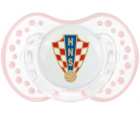 Croatia national football team Sucette LOVI Dynamic Retro-blanc-rose-tendre classique